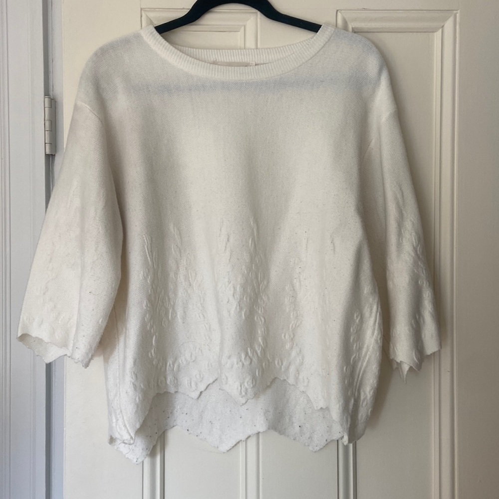 J.O.A White sweater